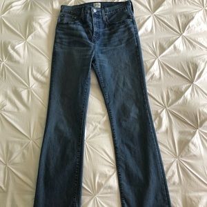 J Crew women’s curvy bootcut size 29 jeans.